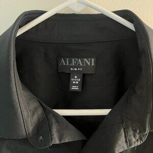 Alfani Slim Fit Dress Shirt | XL | 17-17.5 Neck, 34/35 Sleeve | Classic Style